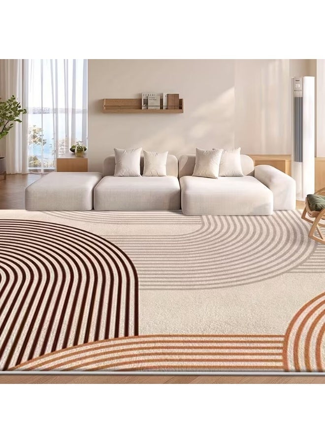 حافظة سجاد للاستخدام الداخلي/الخارجي  ، مستطيلة، سمك 0.25 سم سهلة التنظيف، مثالية لغرف النوم وغرف المعيشة وغرف الطعام - Image 1